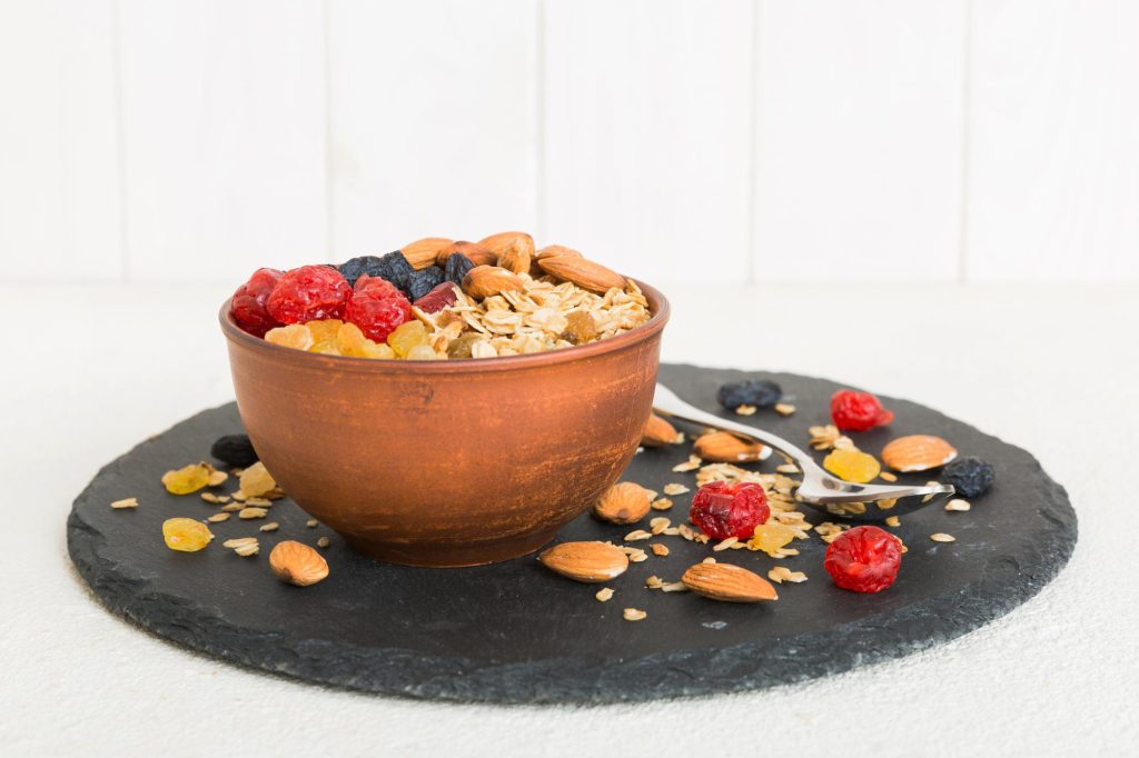 Fresh Fruit And Nut Bowl​