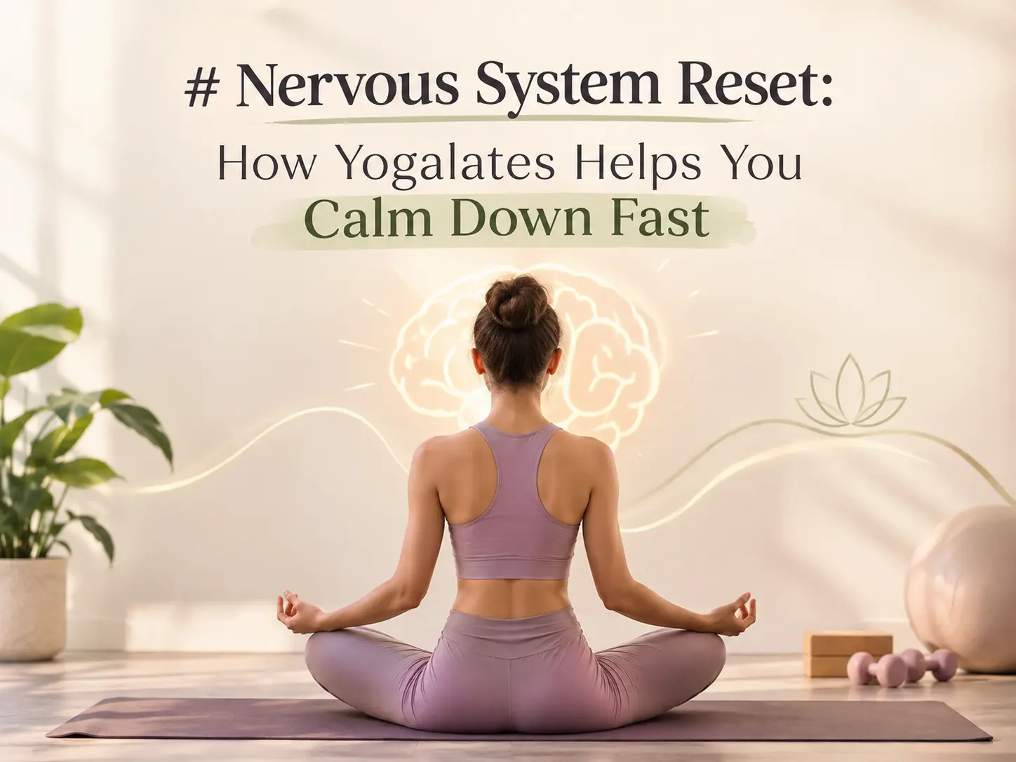 Featured: yoga for nervous system regulation — Yogalates with Rashmi Ramesh daily reset practice.