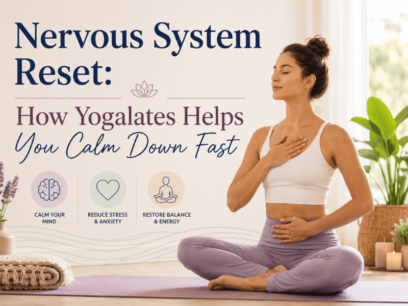 Featured: yoga for nervous system regulation — Yogalates with Rashmi Ramesh daily reset practice.