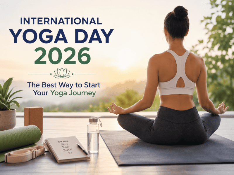 International Yoga Day 2026 — beginner Yogalates routine by Rashmi Ramesh India