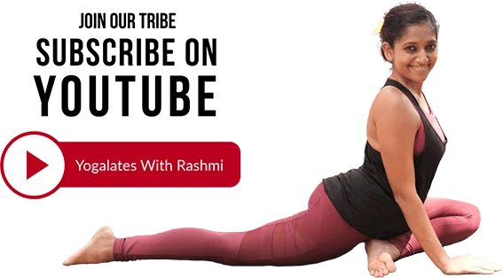 Yogalates With Rashmi YouTube channel featuring free yoga, Pilates and wellness workouts